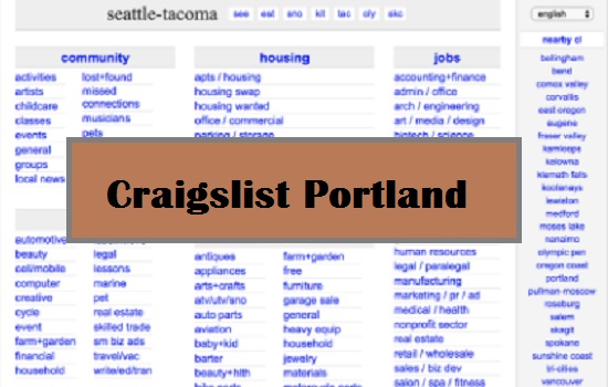 Craigslist Portland